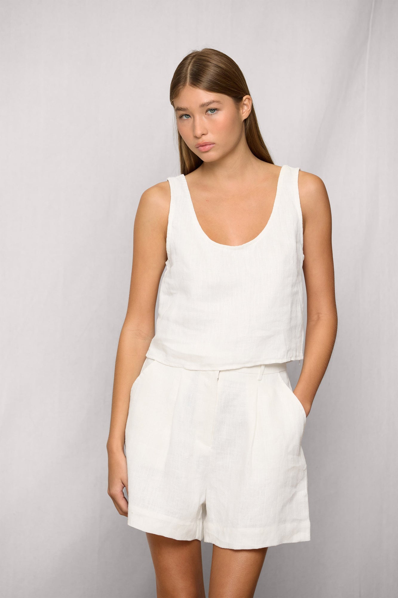 Yara Shorts | Bone