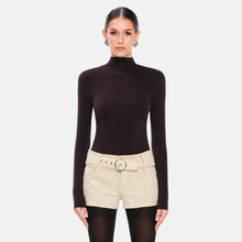 OW Collection LEXI Turtleneck Bodysuit Bodysuit 121 - Black
