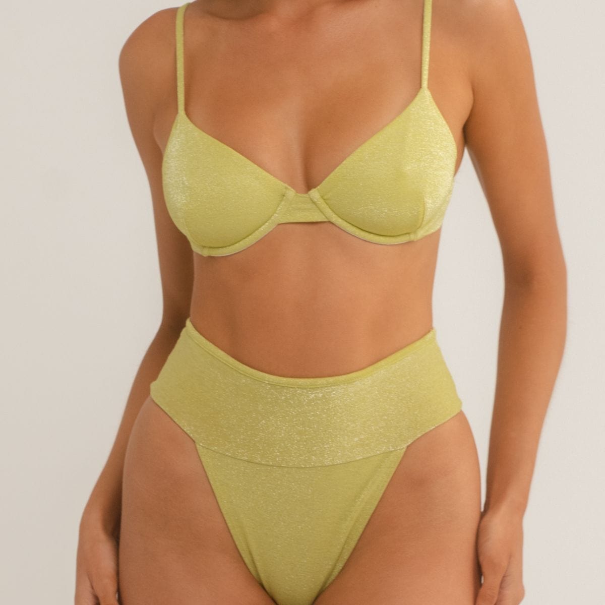 Tamarindo Bikini Bottom | Limon Sparkle