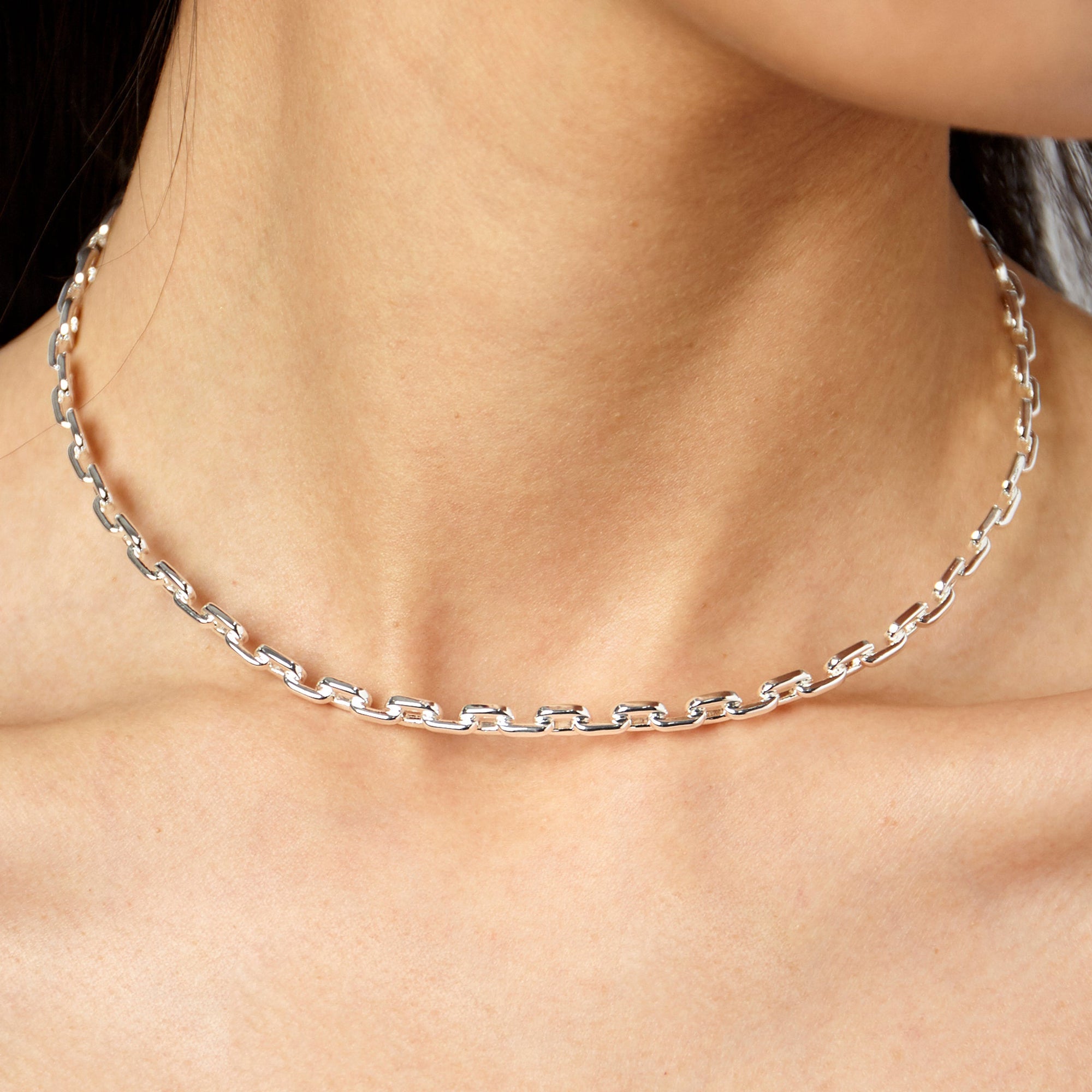 Link Up Choker | Sterling Silver