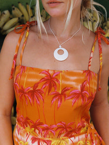 Clara Mini Dress | Sunset Orange