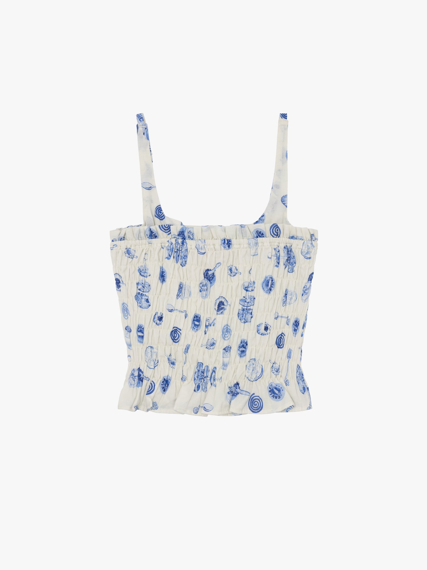 Cara Top | Caviar Dreams Blue Multi