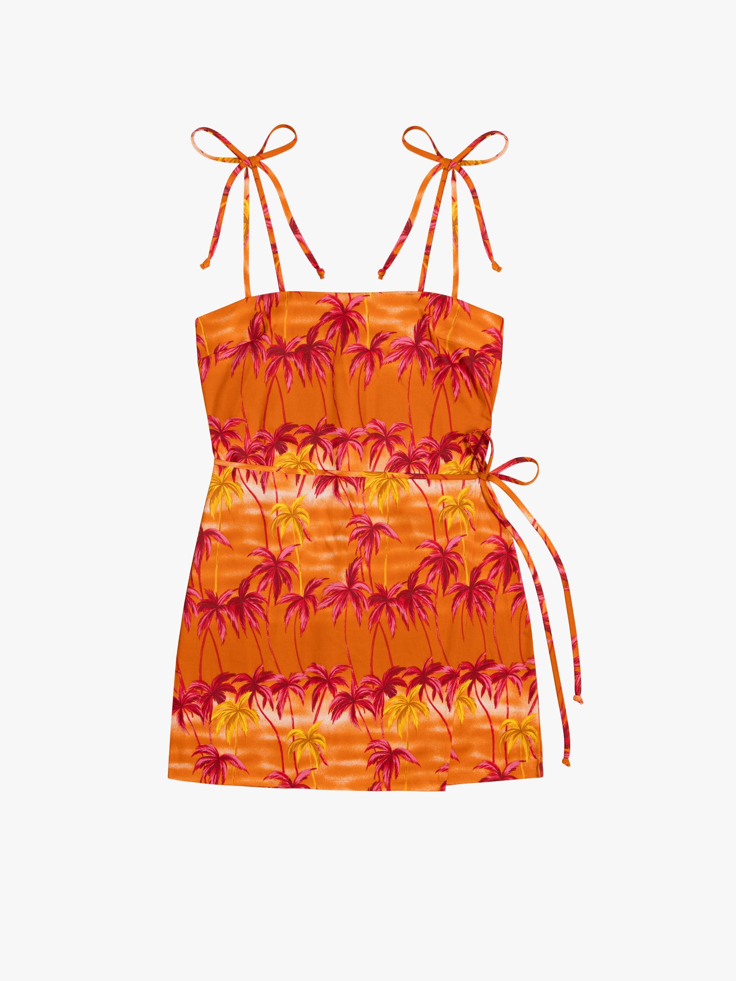 Clara Mini Dress | Sunset Orange