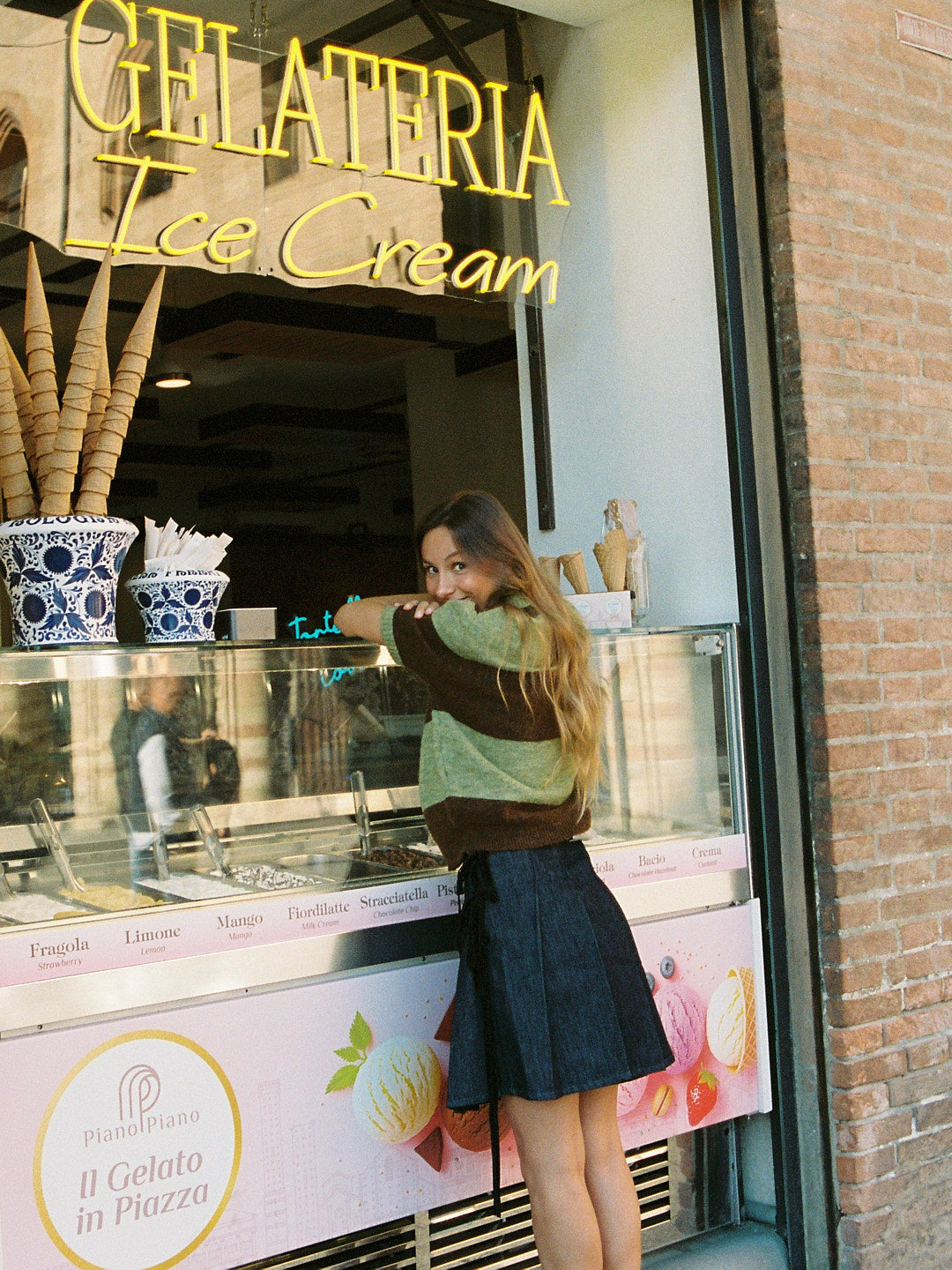 Naomi Wrap Skirt | Dark Wash Denim