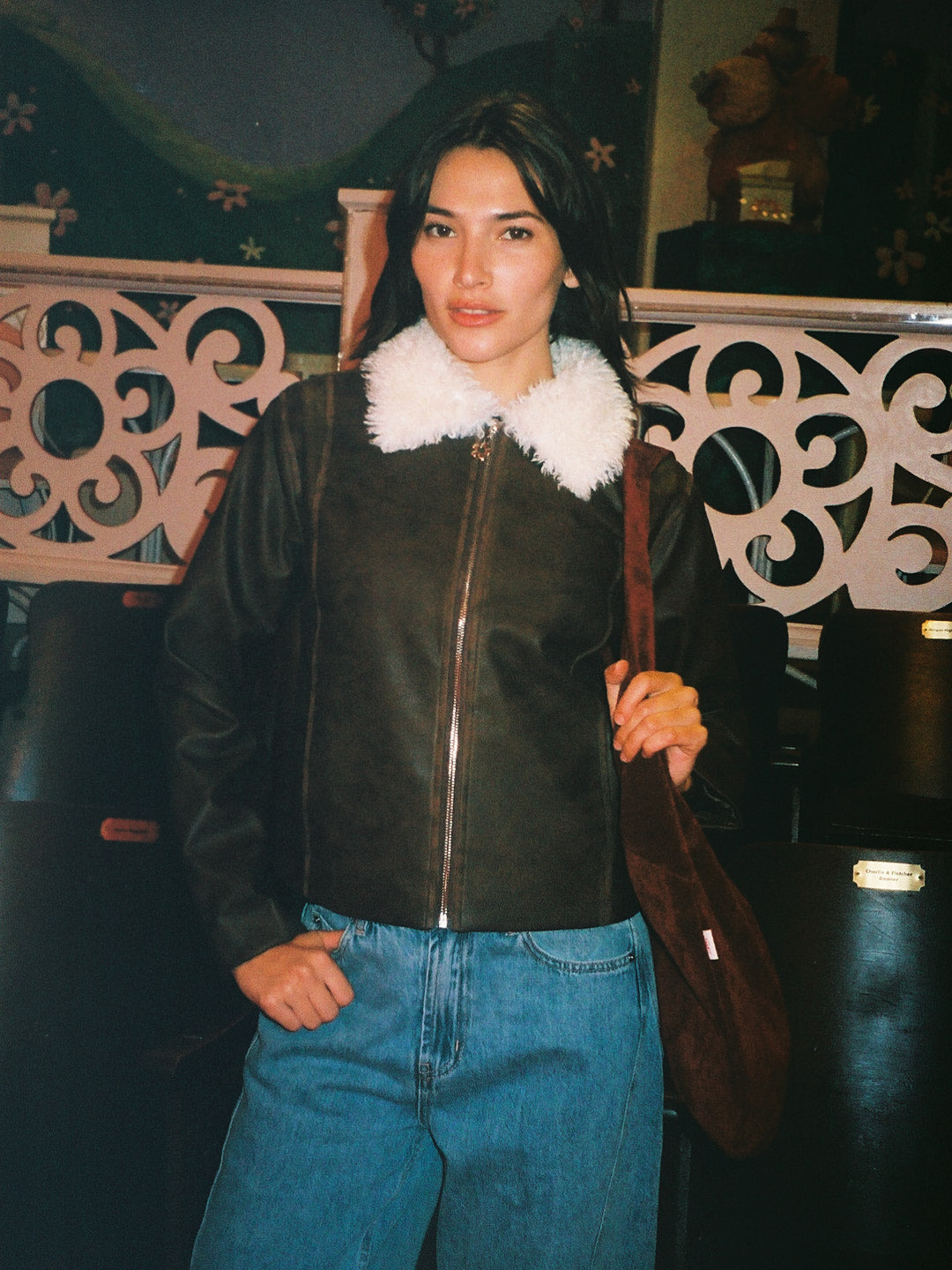 Shyla Jacket | Washed Brown