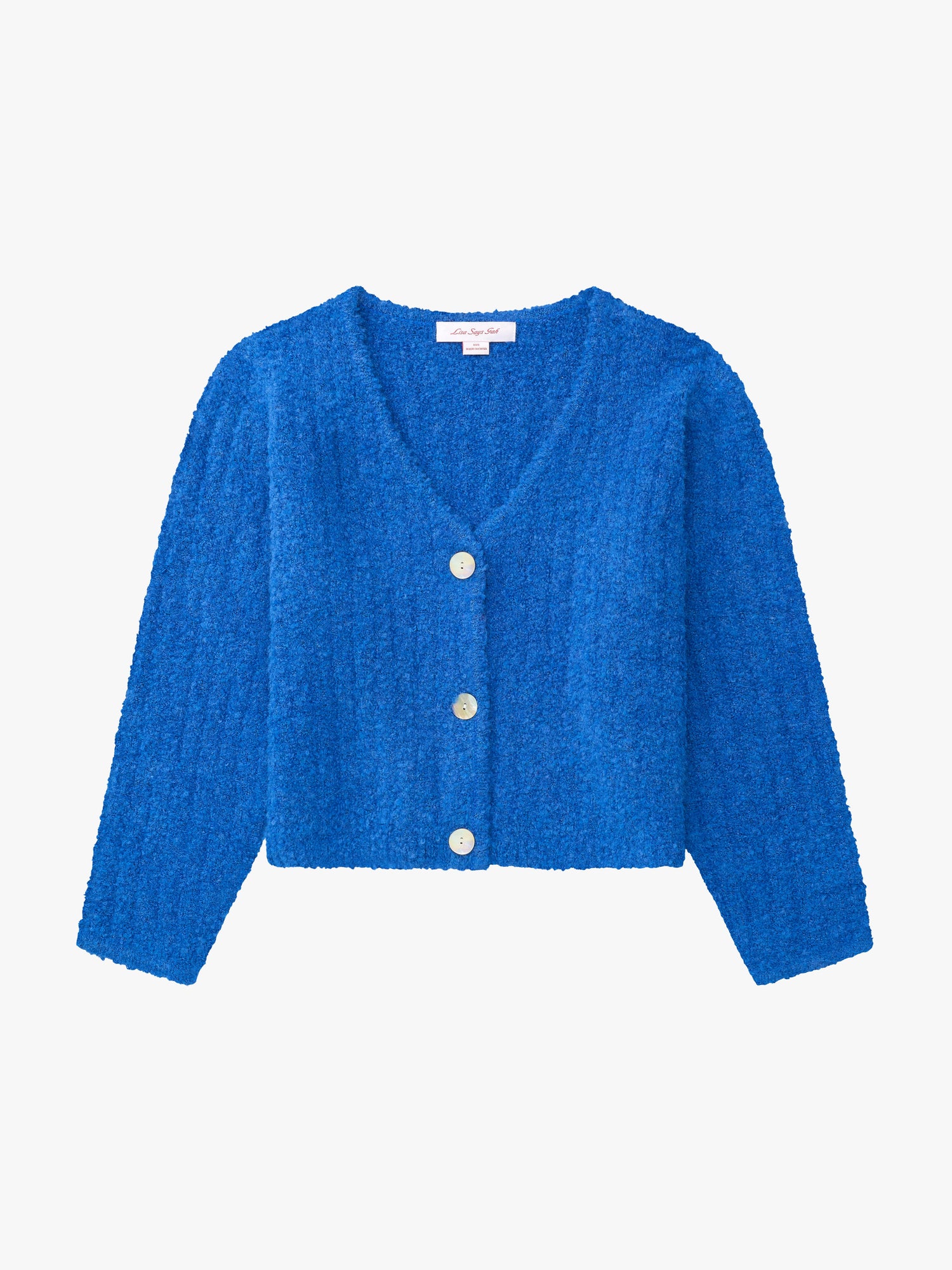 Issa V-Neck Cardi | Cobalt