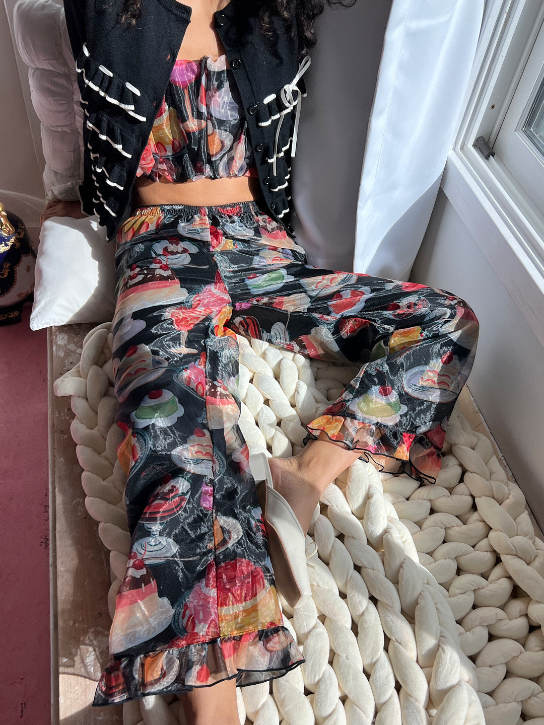 Liora Ruffle Pant | Dessert Table