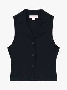 Max Sweater Vest | Black