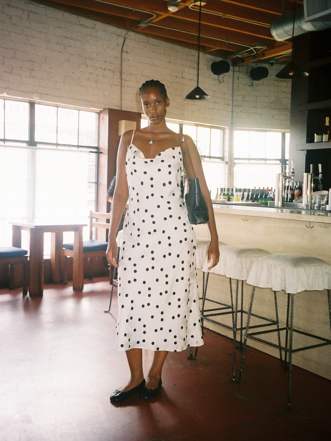 Griffin Dress | White Dot