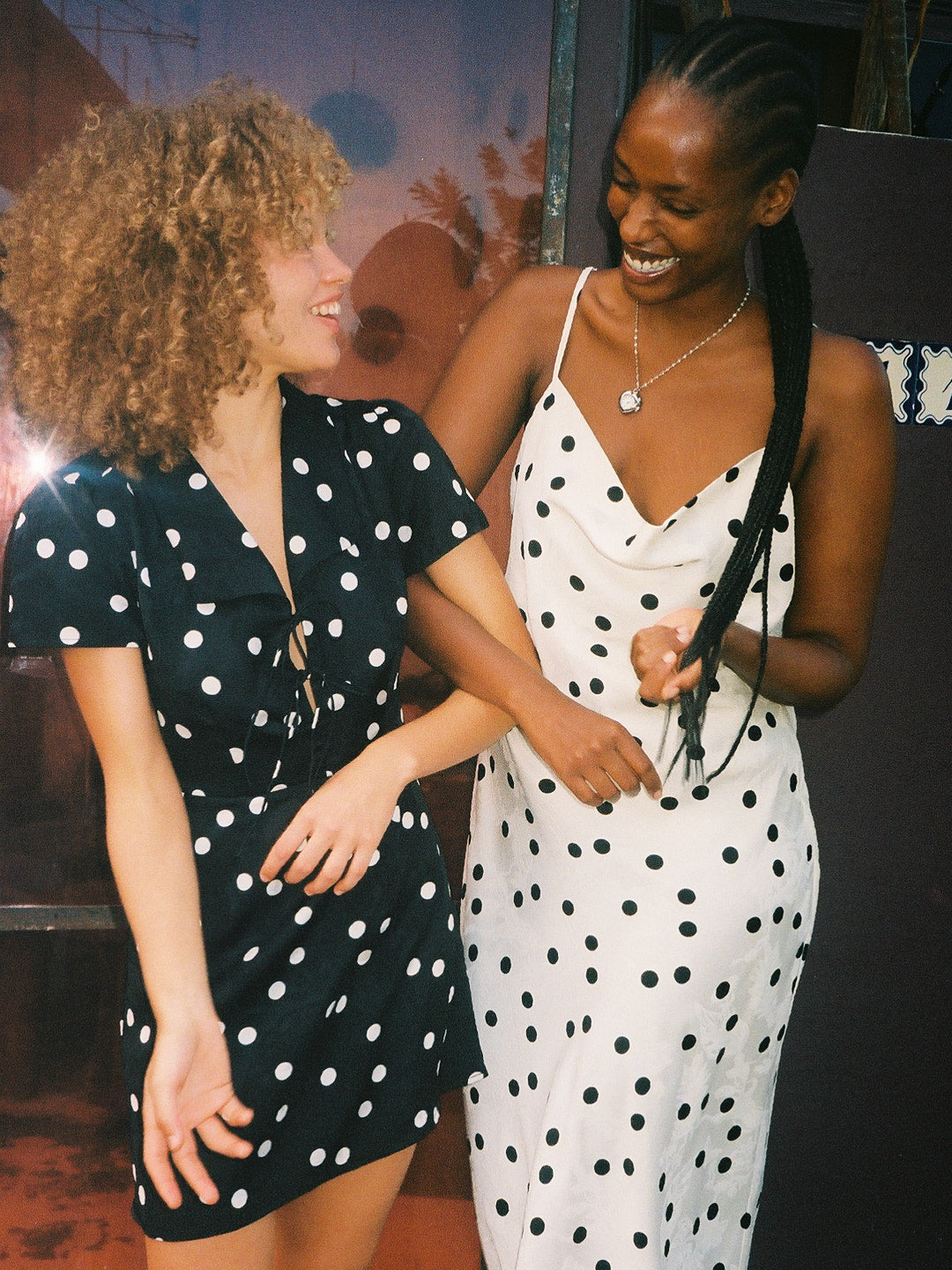 Alexa Shirtdress | Black Dot