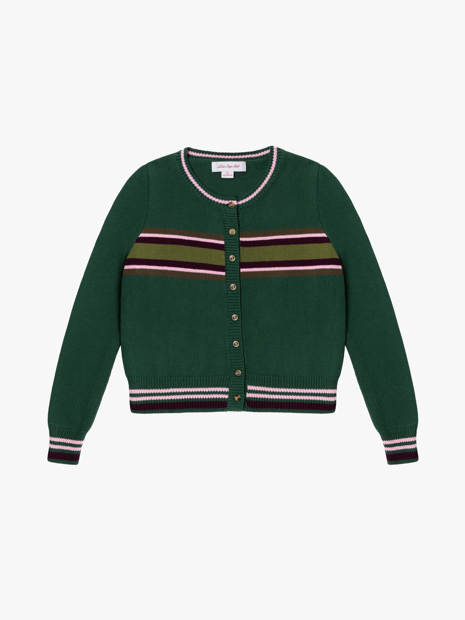 Odessa Cardi | Moss Stripe