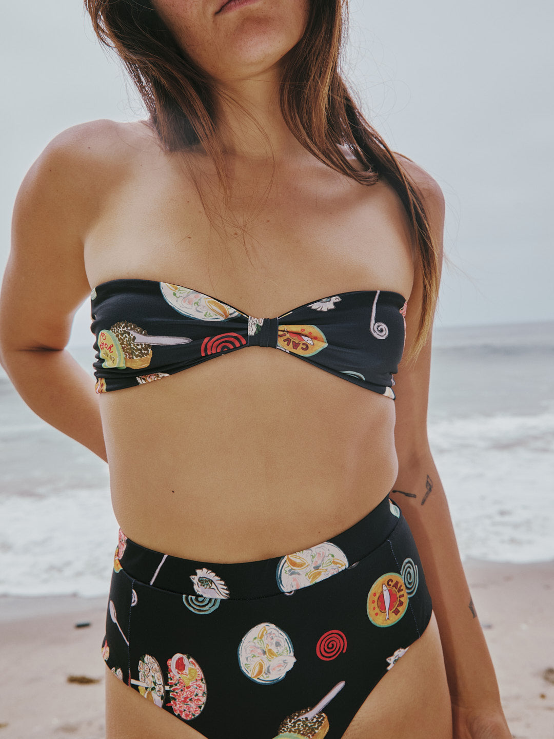 Brooke Top | Caviar Dreams Black