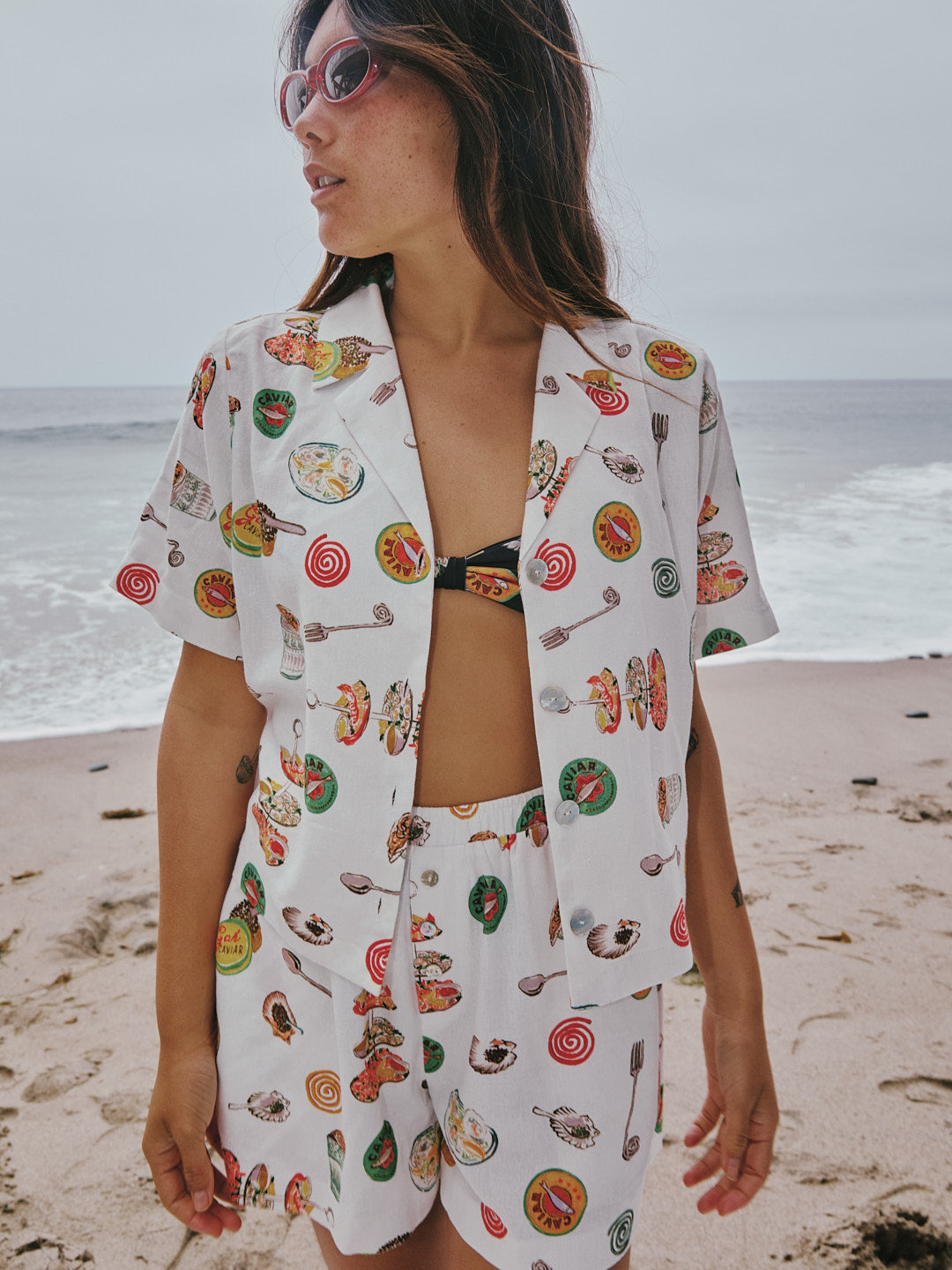 Nikki Top | Caviar Dreams White