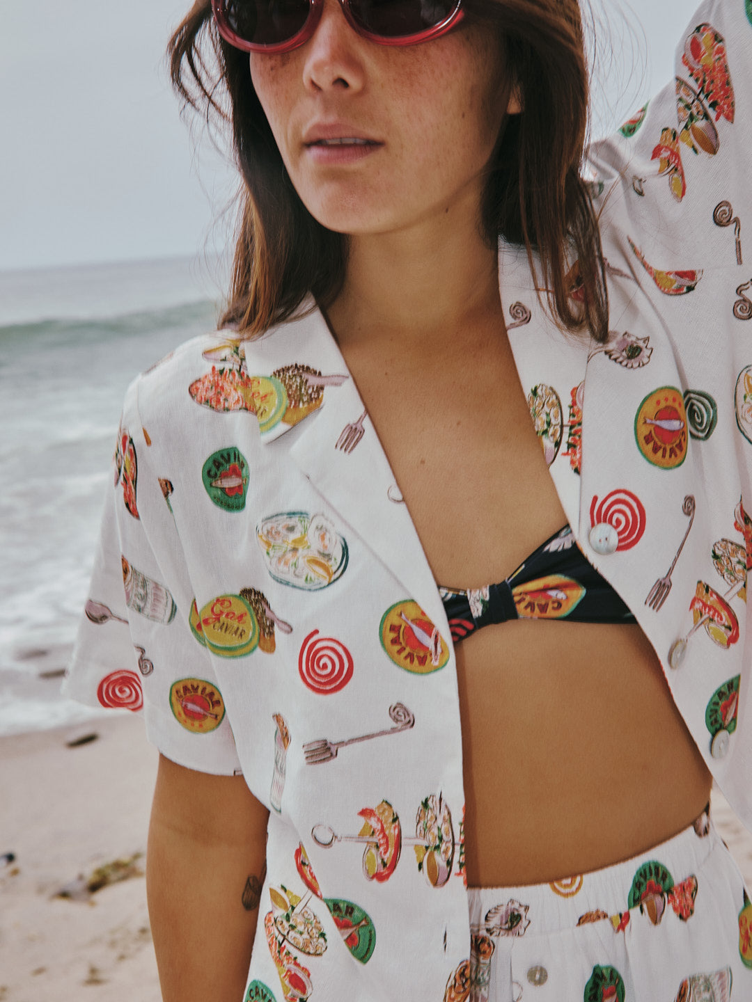 Nikki Top | Caviar Dreams White