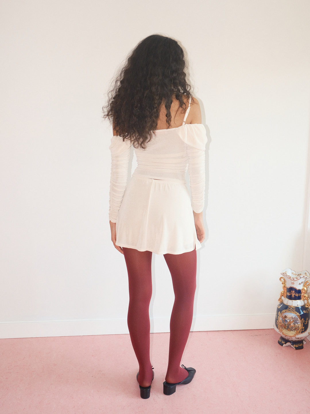 Darcy Skort | Vanilla Slinky