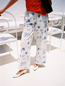 Nora Pant | Caviar Dreams Blue Multi