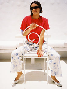 Nora Pant | Caviar Dreams Blue Multi