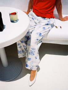 Nora Pant | Caviar Dreams Blue Multi