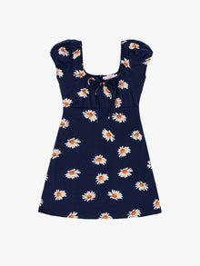Suzy Dress | Navy Daisy