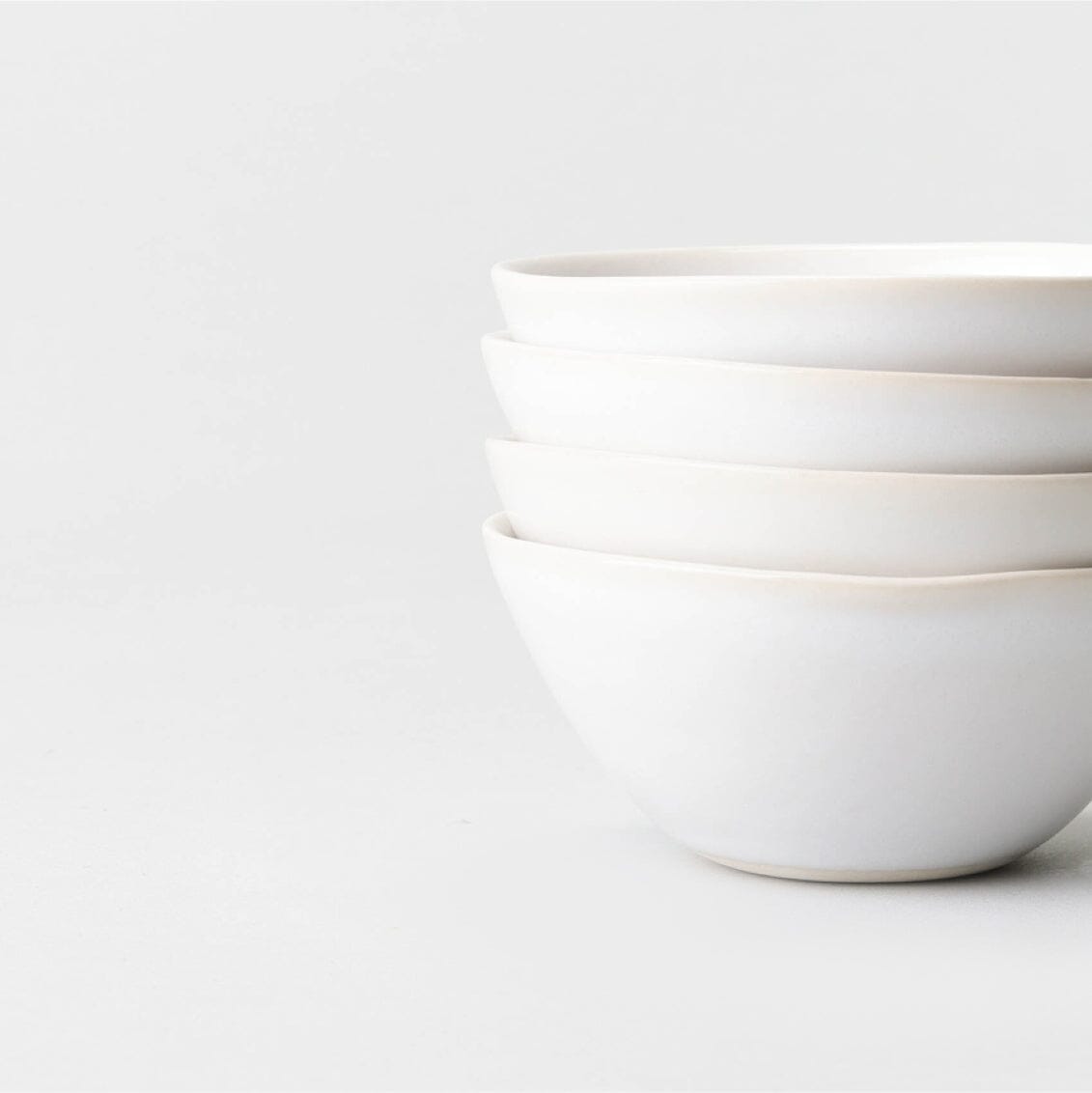 Little Bowls | Pearl White