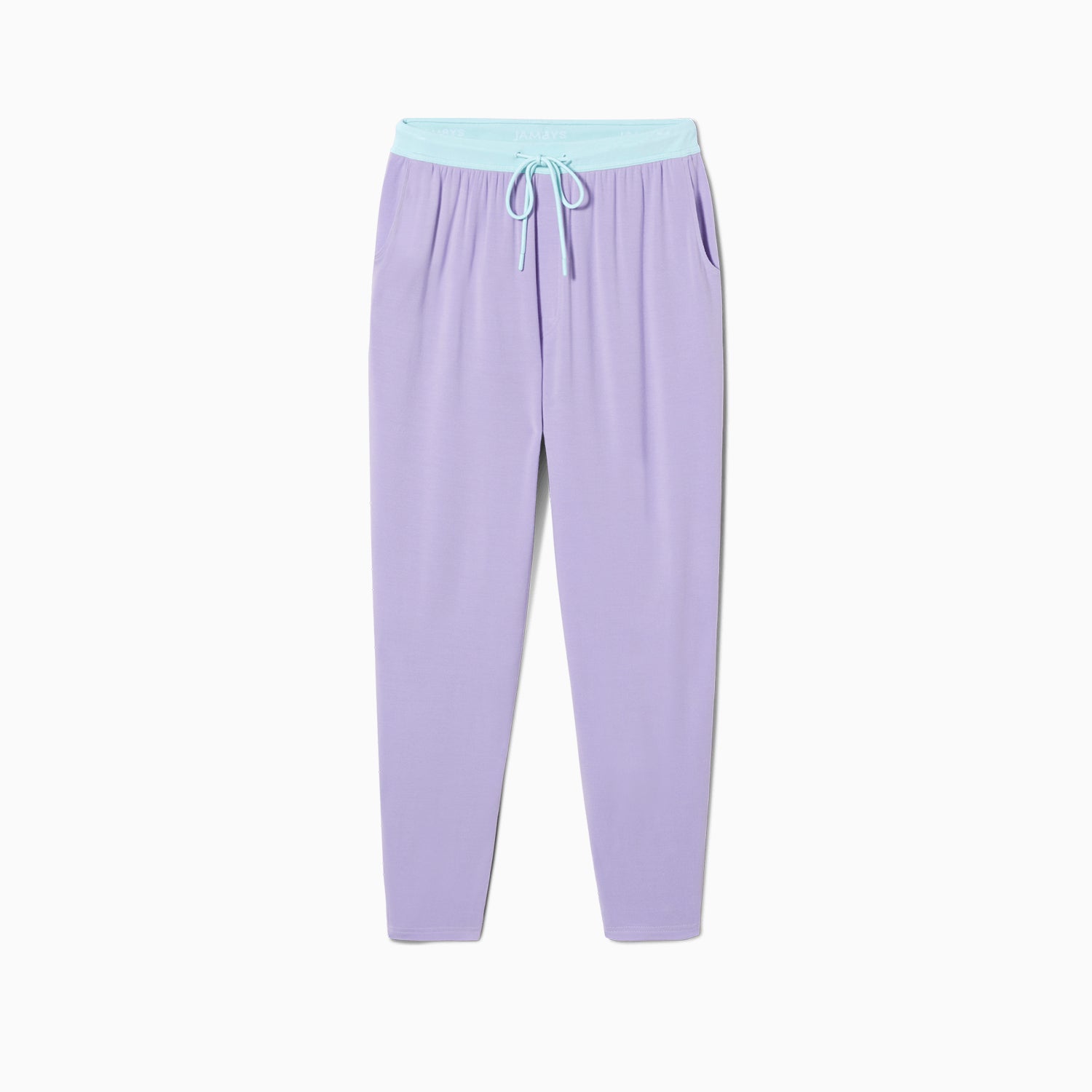 Breathable Modal French Terry Sweatpants | Lavender/Mint