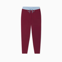 Breathable Modal French Terry Sweatpants | Cabernet/Cerulean