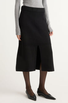 Kelsey | Lora Organic Cotton-Wool Skirt in Size Small
