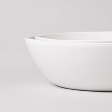 Low Serving Bowls | Pearl White
