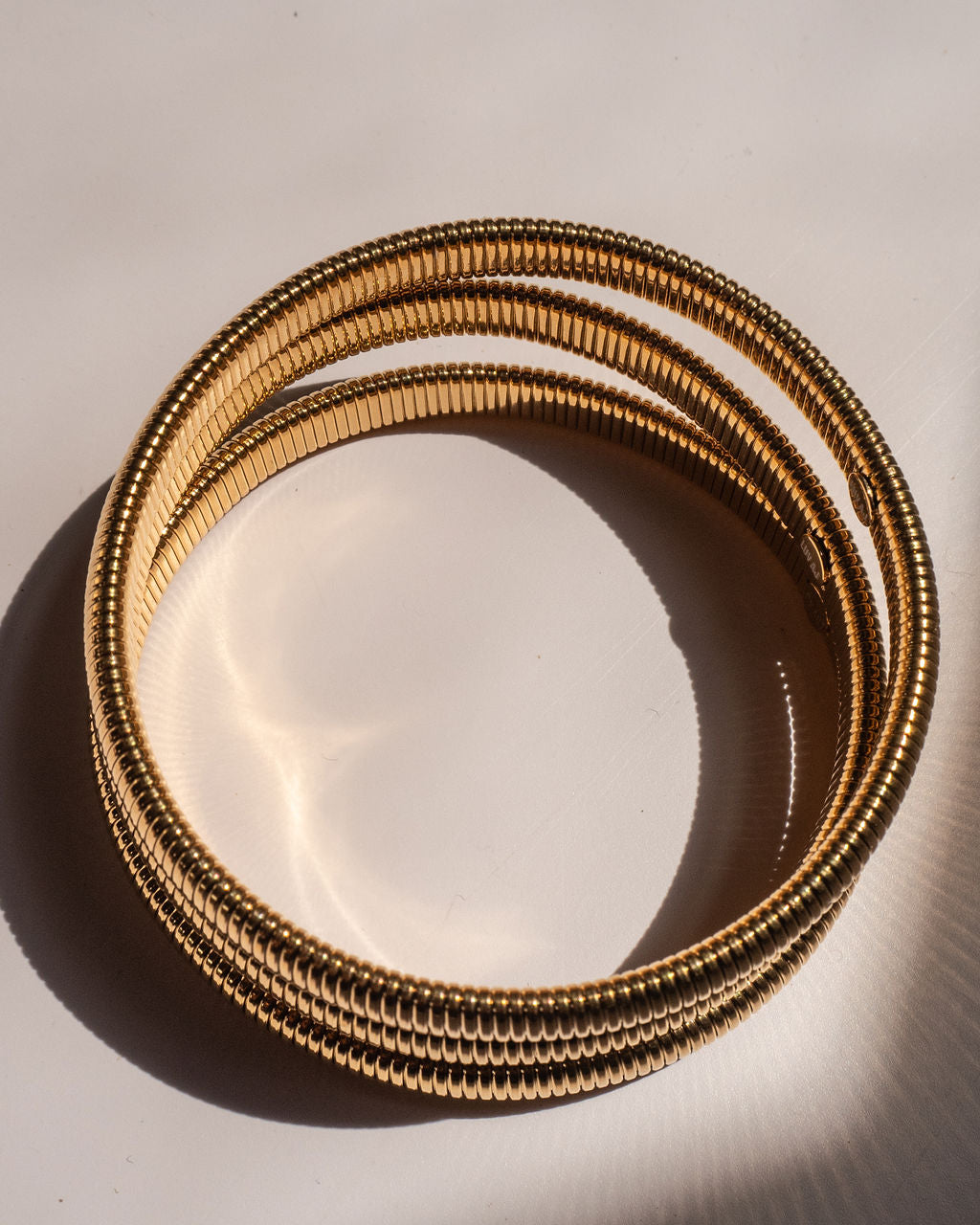 Mini Flex Snake Chain Bracelet | Gold