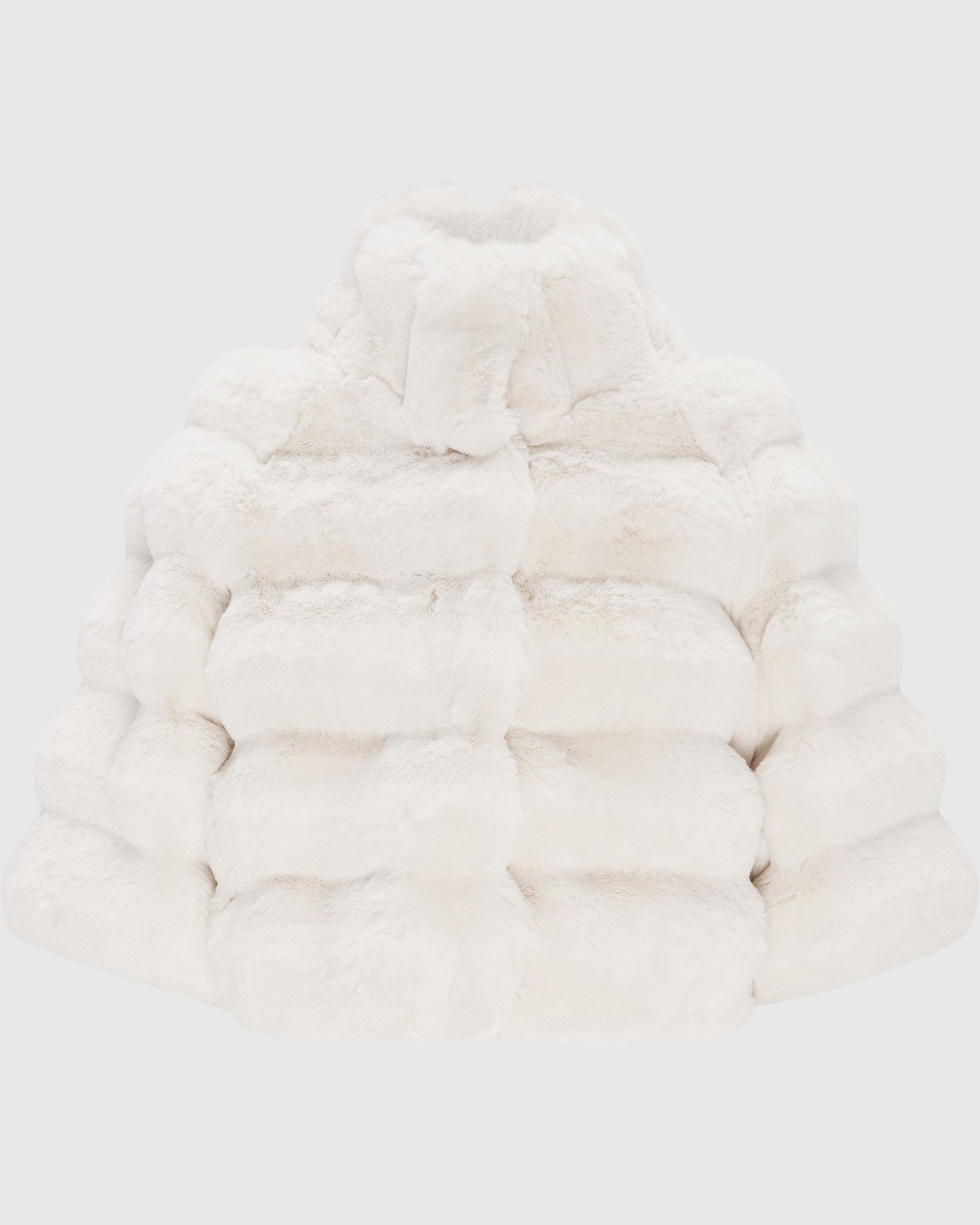 Fur-Free Chinchilla (Faux Fur) Bolero | White Chinch