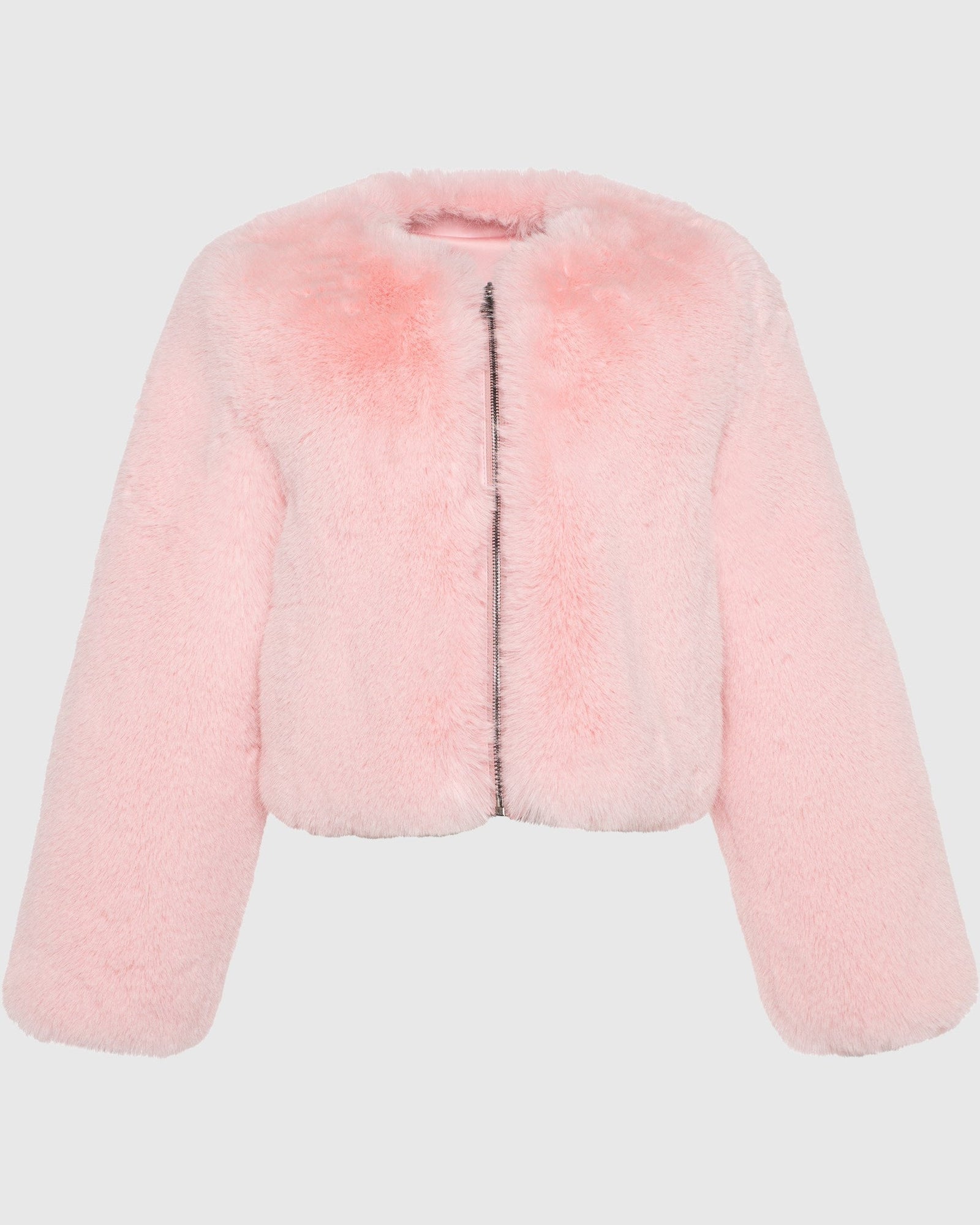 Fur-Free Fox (Faux Fur) Bolero | Pink