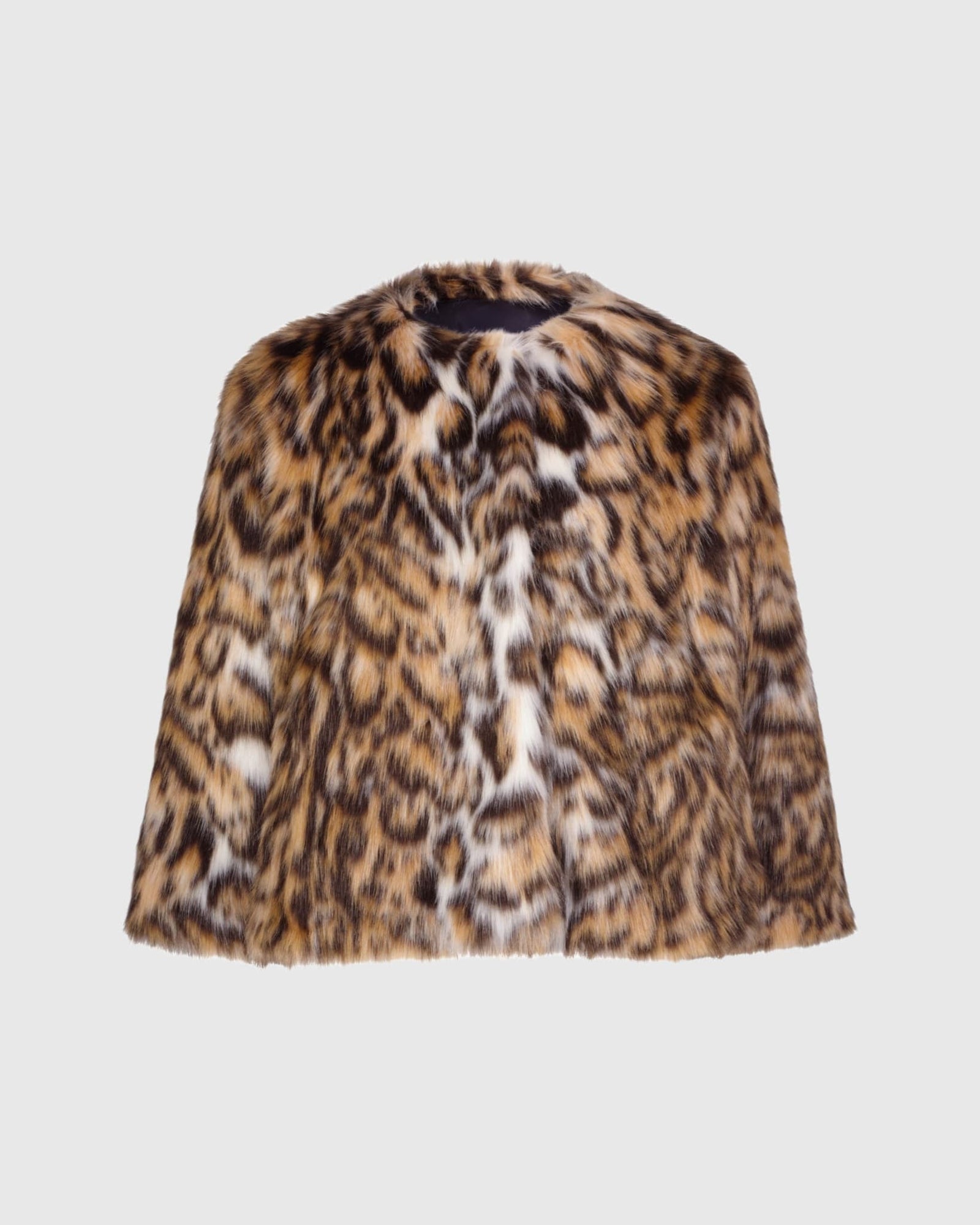Fur-Free Fox (Faux Fur) Jacket | Animal Print