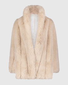 Fur-Free Fox (Faux Fur) Stroller | Beige