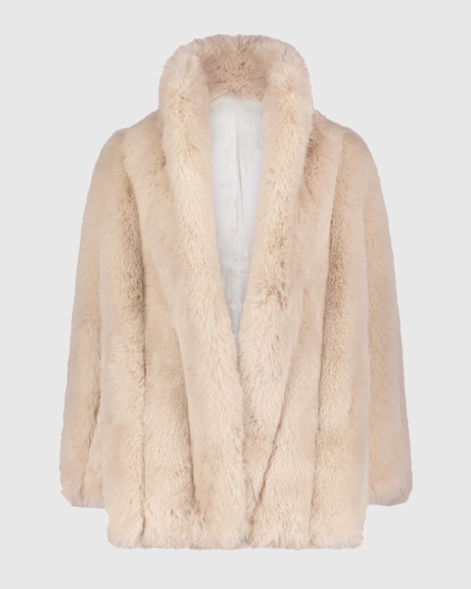 Fur-Free Fox (Faux Fur) Stroller | Beige