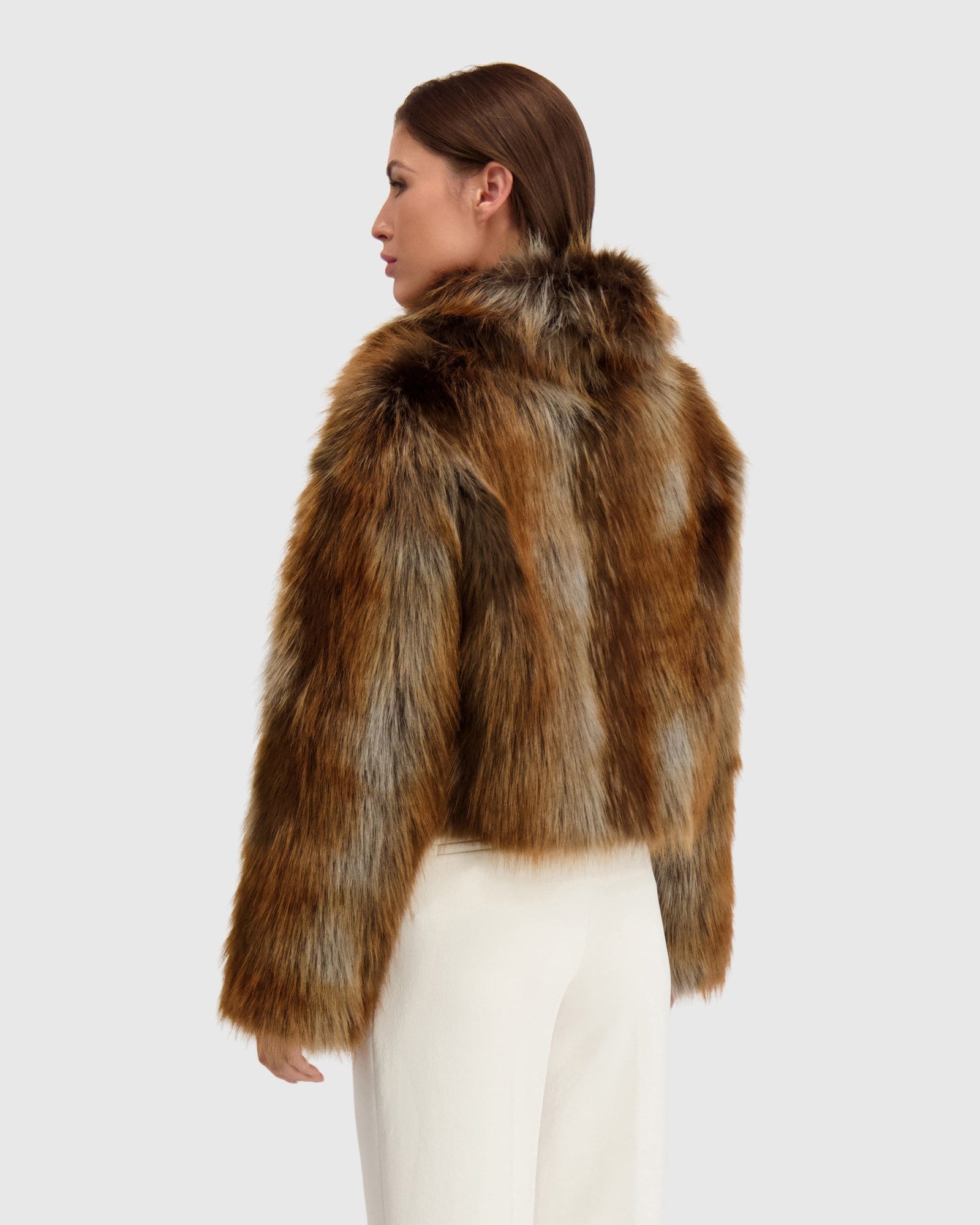 Fur-Free Red Fox (Faux Fur) Jacket | Multi