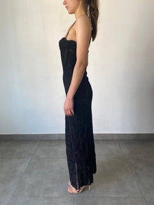 Paris Long Dress | Black