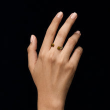 Mag Ring | Recycled Brass | Tiger's Eye