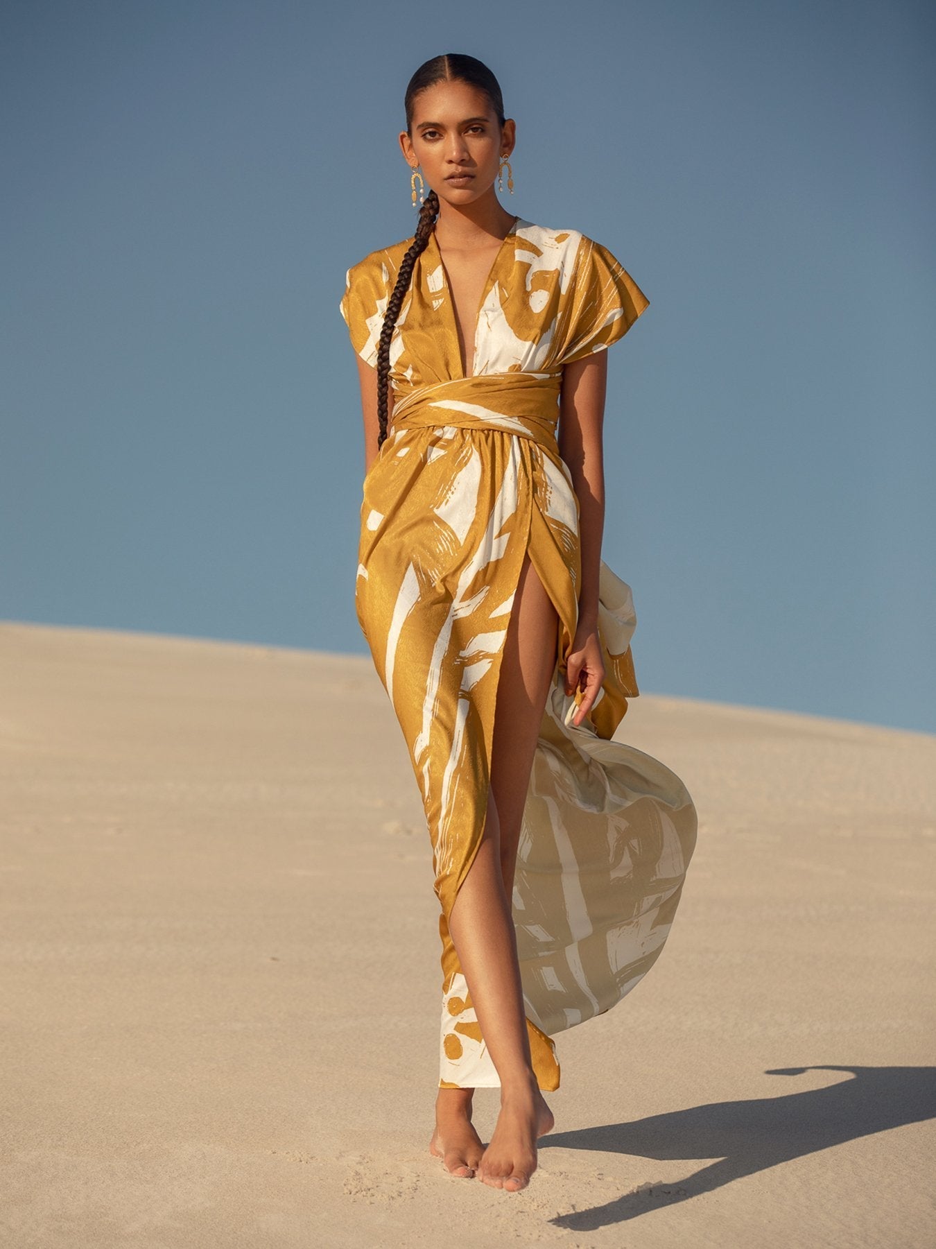 Mailys Dress | Suto Gold