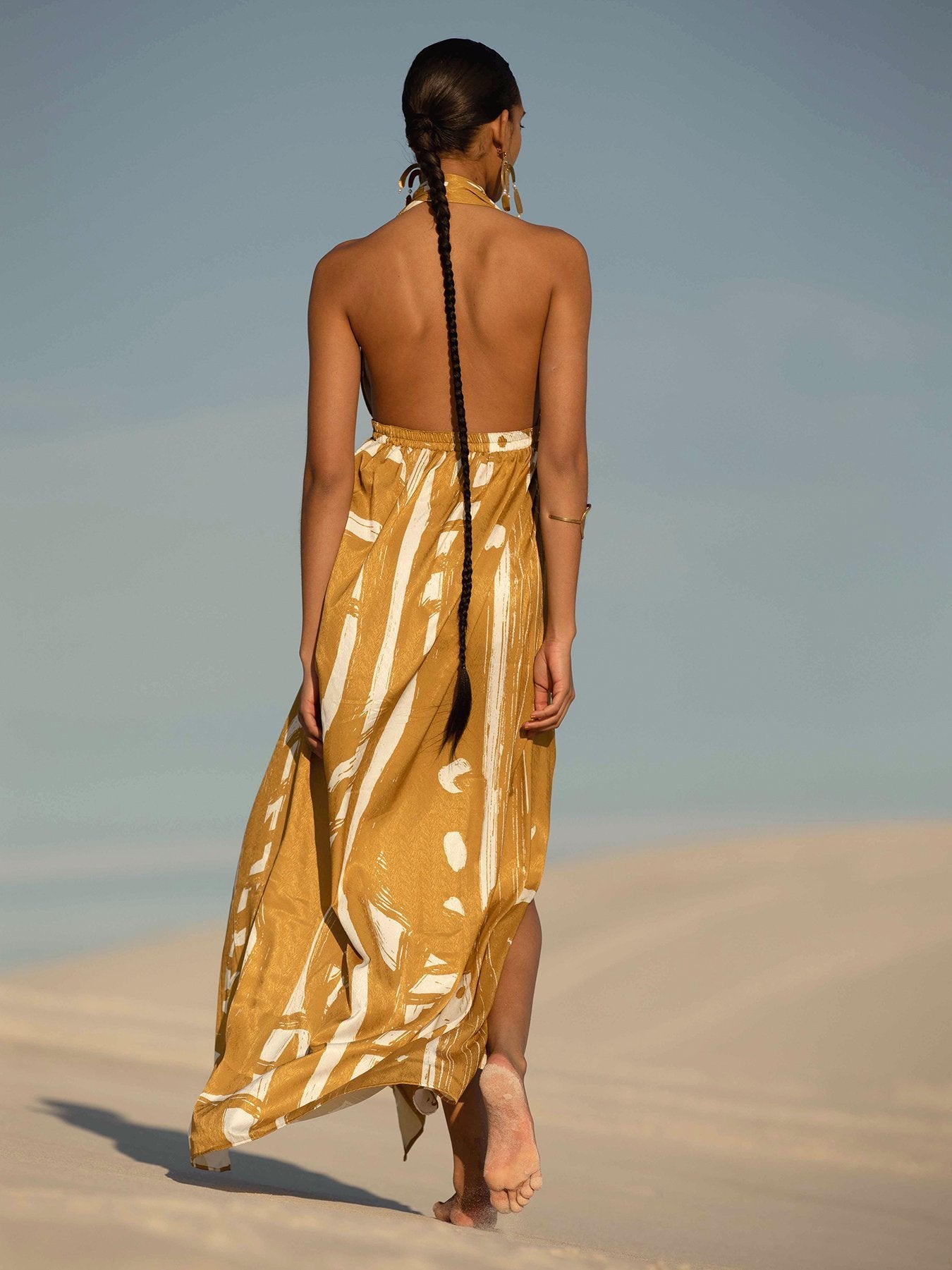 Mailys Dress | Suto Gold