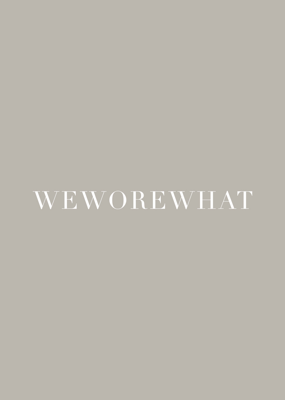 WeWoreWhat Final Sale