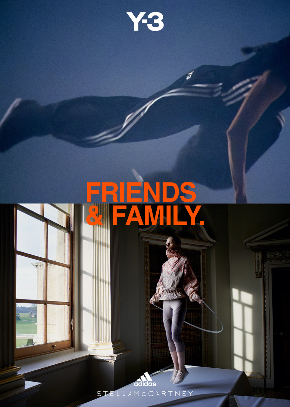 Y3 and adidas by Stella McCartney Friends and Family Event