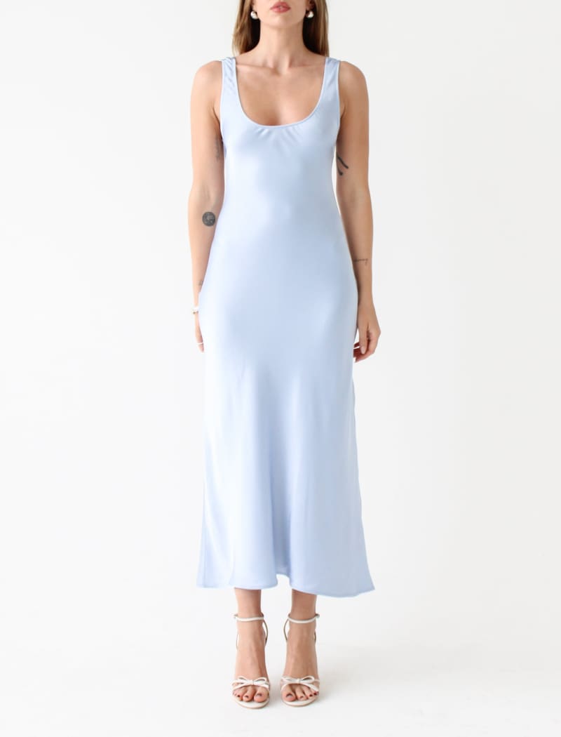 Market Midi Dress | Ice - Midi Dress