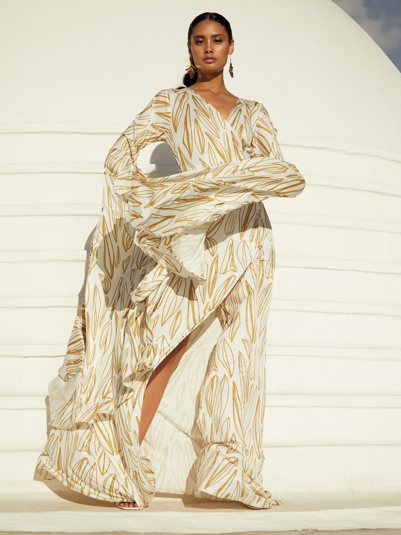 Maya Dress | Fiore Gold
