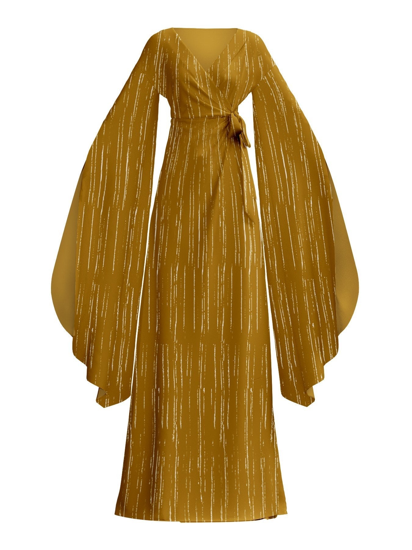 Maya Dress | Texture Gold