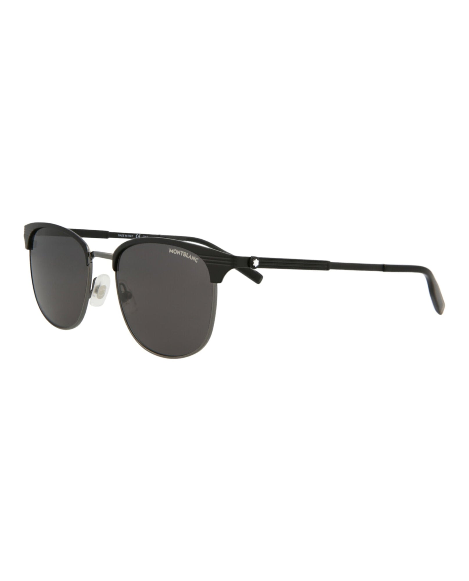 Montblanc Square Metal Sunglasses | Semimatte