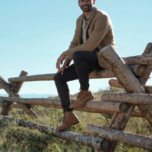 Image 2 of the All-Weather Andres Boot Tobacco Men's Leather Boot Nisolo