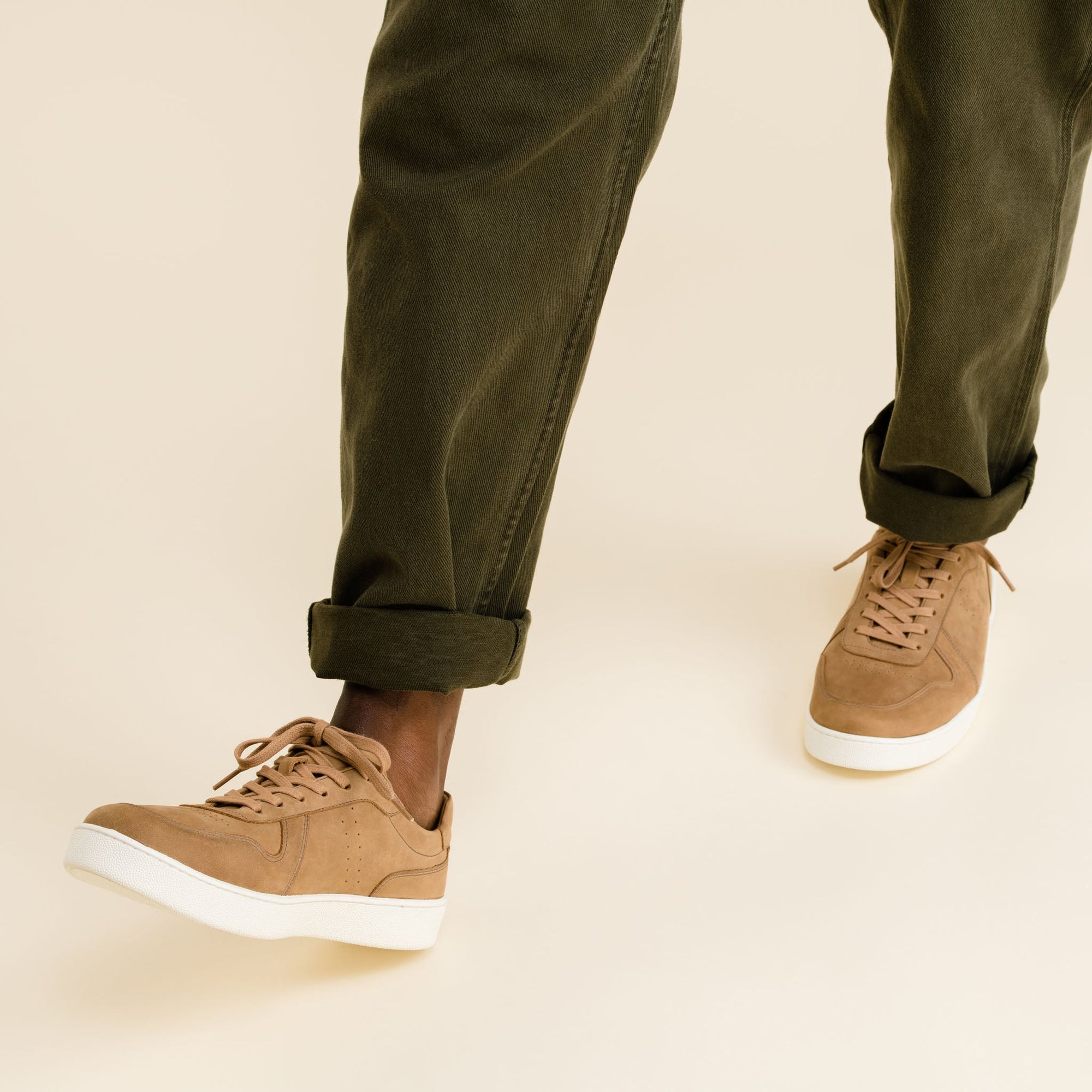 Mens | Beto Go-To Court Sneaker | Tobacco