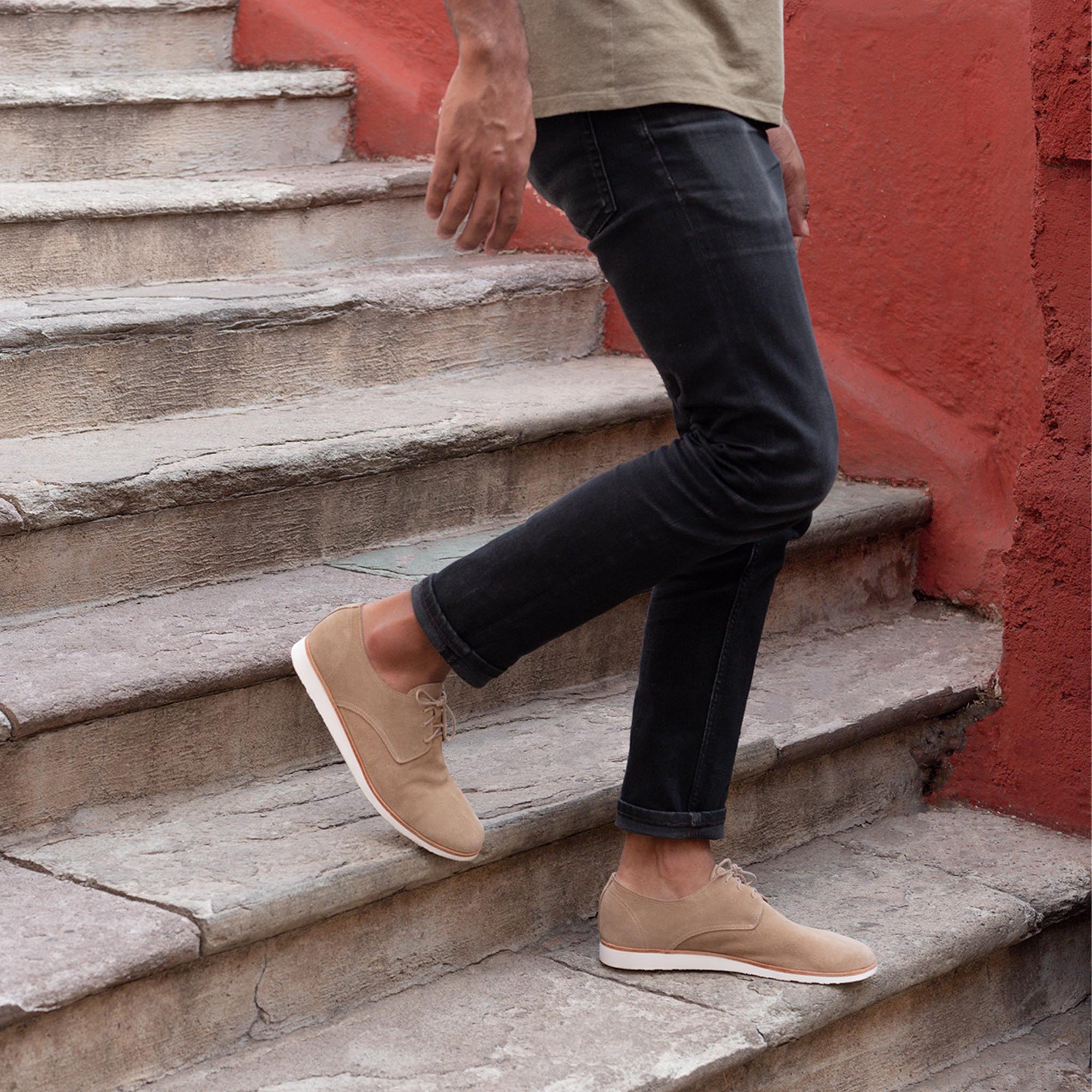 Mens | Lightweight Flex Derby | Stone