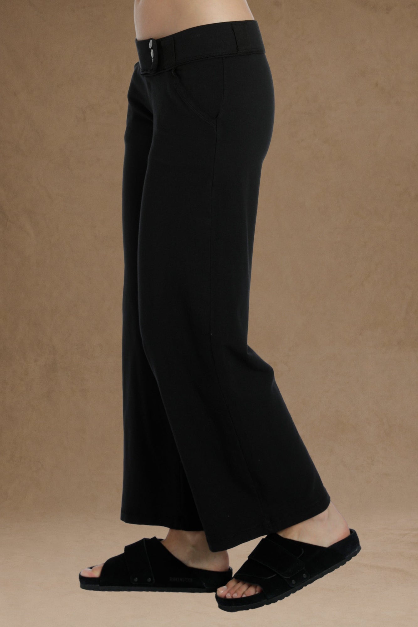 Women | Belted Lounge Pant | Black