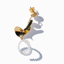 Cochlia Mini Earring | 18K Gold Plated | Topaz